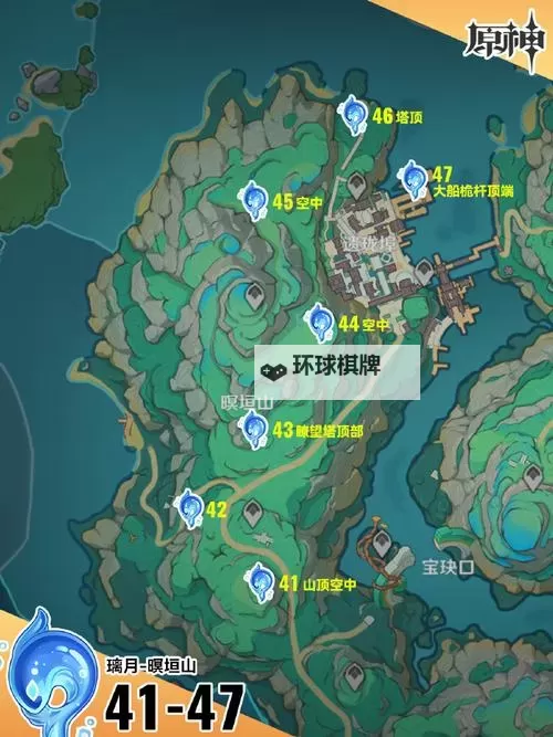 《原神》沉玉谷20个指引仙灵在哪里介绍图2